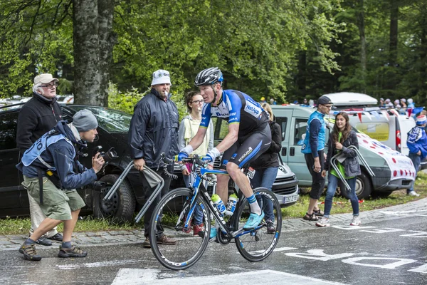 El ciclista Zakkari Dempster - Tour de France 2014 — Foto de Stock