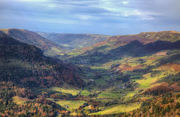 Beautiful Autumn Valley — Stock Photo, Image