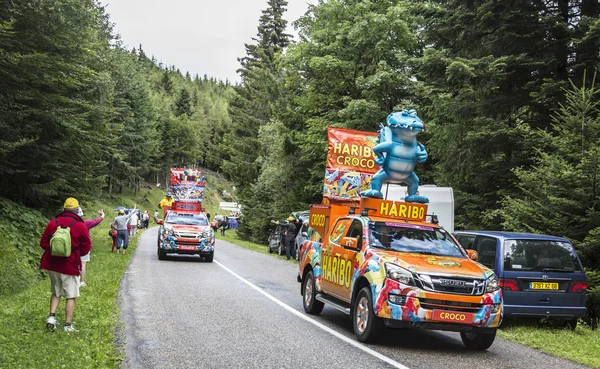 Caravana Haribo - Le Tour de France 2014 —  Fotos de Stock