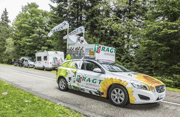 RAGT Semences Vehicle - Tour de France 2014 — Stock Photo, Image