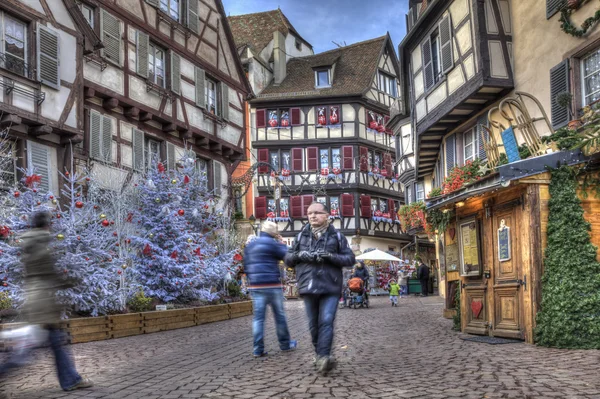 Vacanze invernali a Colmar — Foto Stock