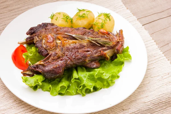 Roasted lamb — Stock Photo, Image