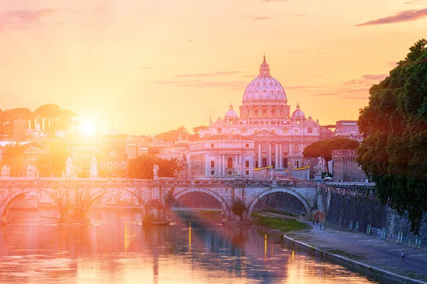 St. Peter's Basilica in Rome, Italy — Stock Photo, Image