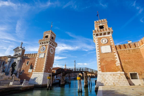 Porta dell' Arsenale. Venice. Italy. — Stock Photo, Image