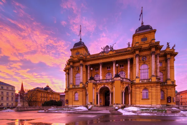 Arquitectura de Zagreb. Croacia. —  Fotos de Stock