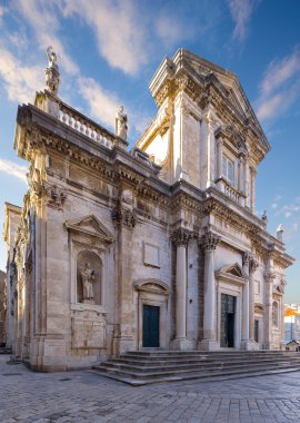 Dubrovnik mimarisi. Hırvatistan.