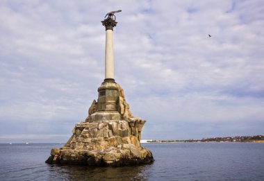 Sevastopol yerlerinden. Crimea. Ukrayna.