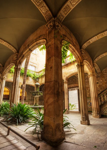 Vista di un patio tipico in Spagna — Foto Stock