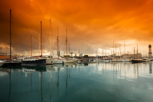 Barcelona. Spanje. — Stockfoto