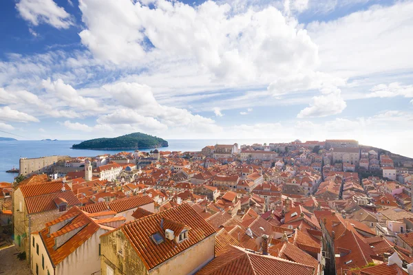 Vista aérea de Dubrovnik. Croacia . — Foto de Stock