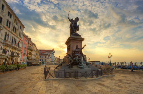 Denkmal des siegreichen Kaisers Emmanuel II. in Venedig — Stockfoto