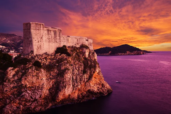 Forte di San Lorenzo (Fort Lovrjenac) a Dubrovnik, Croazia — Foto Stock