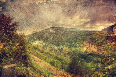 dağ manzarası. Kırım. Ukrayna.