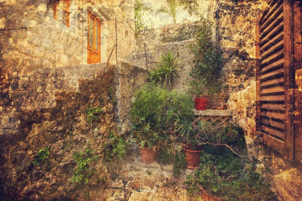 Street in Dubrovnik. Croatia — Stock Photo, Image