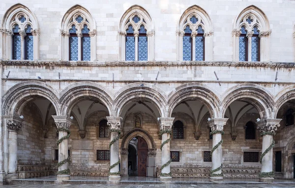 Rektori palota. Dubrovnik. Horvátország. — Stock Fotó