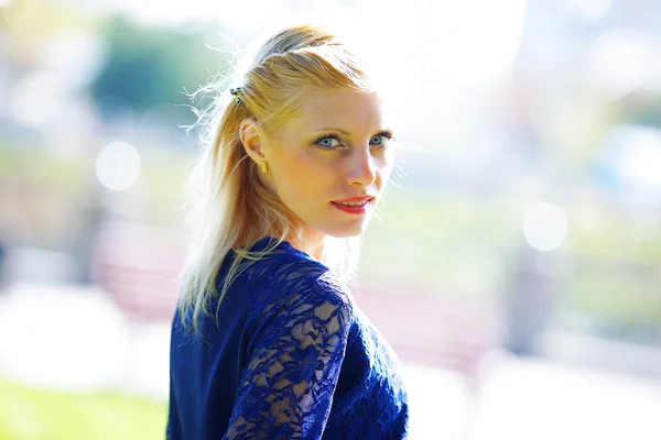 Bir kızın portresi.