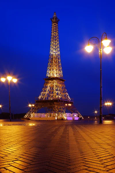 A Torre Eiffel — Fotografia de Stock