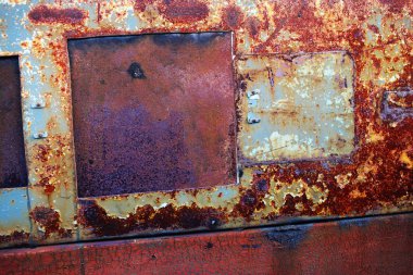 Gerçek Metalik arka plan eski demir