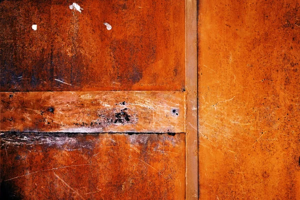 Kırık boya ve pas metal eski arka plan — Stok fotoğraf