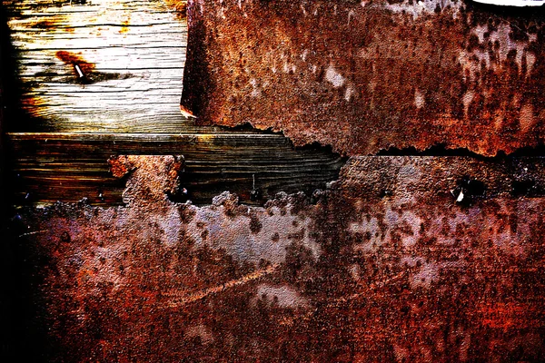 Rusty old metal — Stock Photo, Image