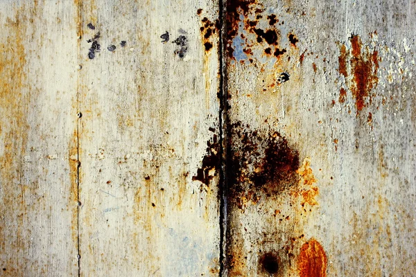 Very shabby metal background with old paint — Stock Photo, Image