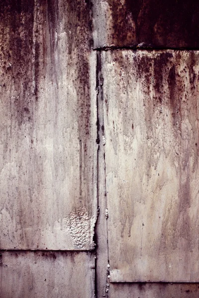 Kırık boya ile eski paslı metal arka plan — Stok fotoğraf