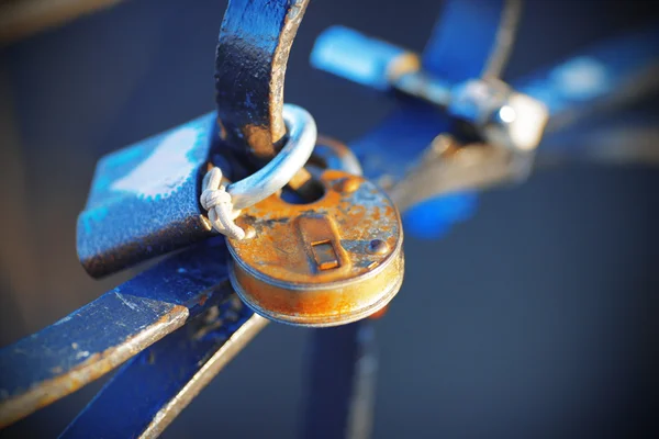 Ancienne serrure de porte — Photo