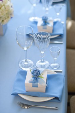 Düğün için küme tablo 