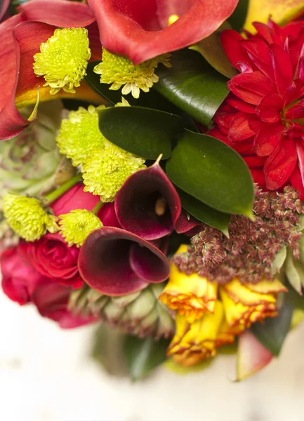 Close up brides bouquet — Stock Photo, Image