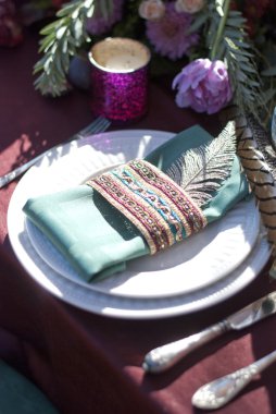 düğün masa kurulum