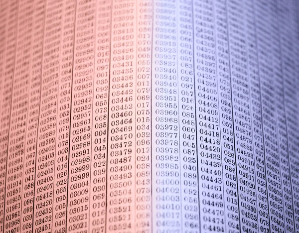 Arte grunge fondo de papel con números — Foto de Stock