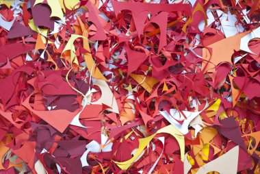 Kağıt kesimler arka plan