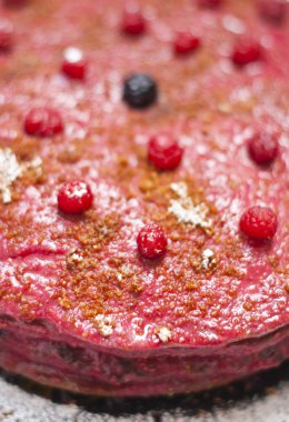 frambuazlı pasta için tatil