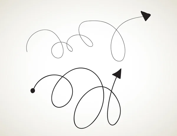Doodle öğeleri vektör - çizilmiş kroki el — Stok Vektör