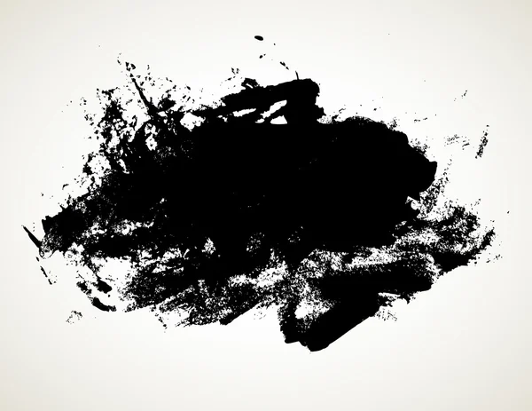 Handgemachte schwarze Striche — Stockfoto