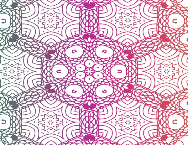 Πολύχρωμο zentangle μοτίβο — Φωτογραφία Αρχείου
