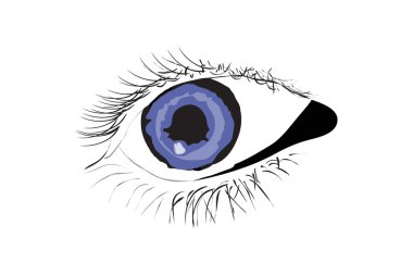 insan mavi göz