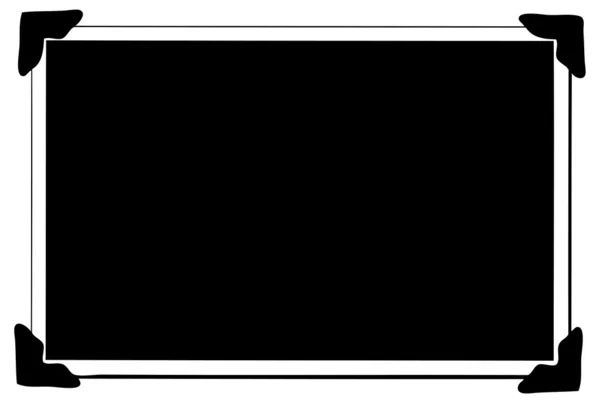 Blank photo frame — Stock Vector