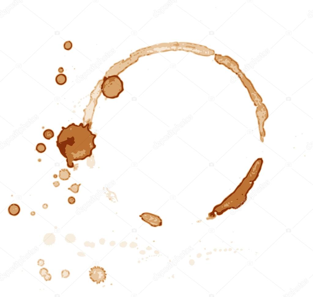 Coffee stains