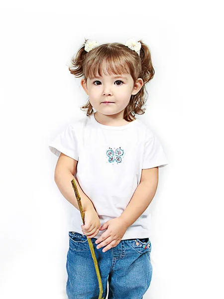 Aranyos kislány — Stock Fotó