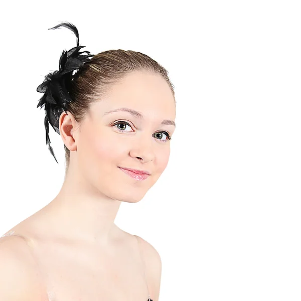 Ballerina dansen in studio — Stockfoto