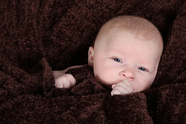 Little newborn baby girl — Stock Photo, Image