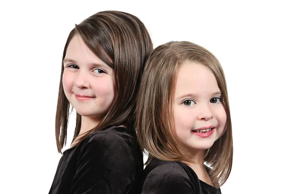 Adorable little sisters — Stock Photo, Image