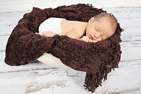 Söt newborn baby — Stockfoto