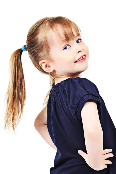 Очаровательная маленькая девочка — стоковое фото