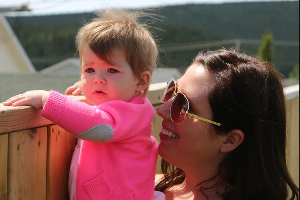 Happy mother and doughter — Stock Photo, Image