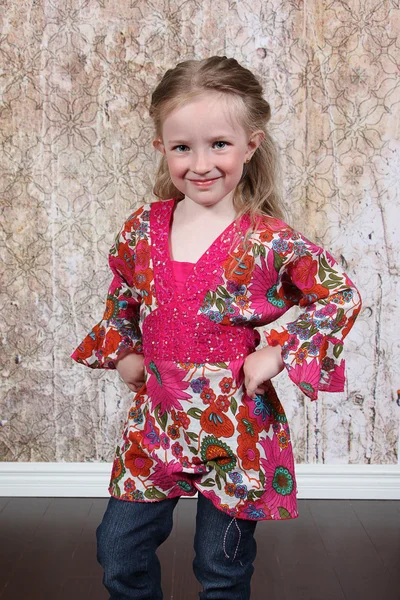 Portrait of  Little Girl — Stock Photo, Image