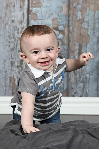 Little boy smiling — Stock Photo, Image