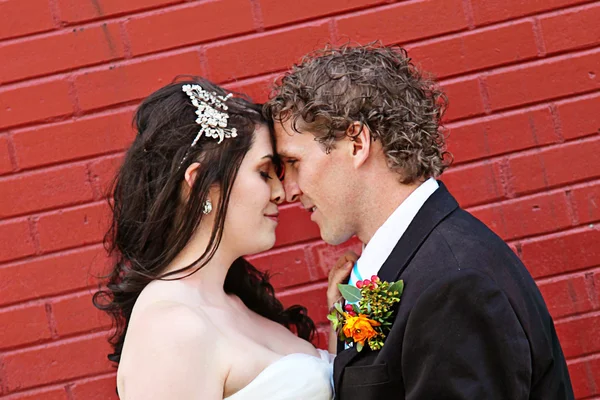 Wedding Couple on there wedding day — Stock Photo, Image