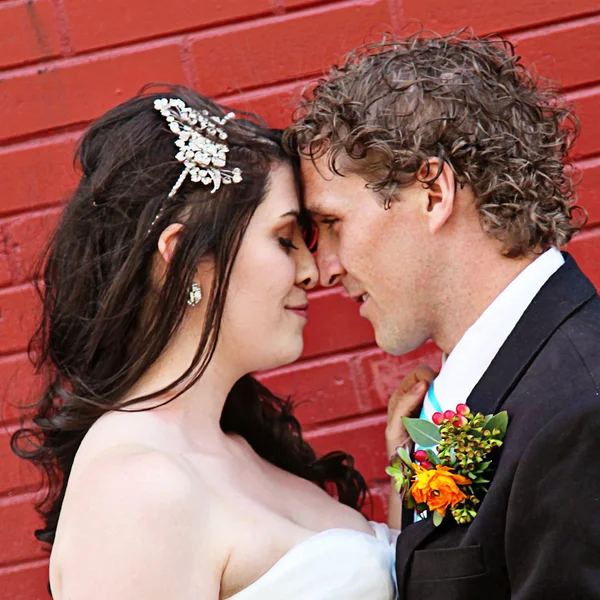 Wedding Couple on there wedding day — Stock Photo, Image